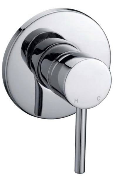 Premium round pin wall mixer