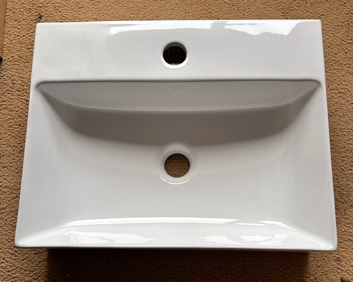 ceramic basin 460x360x120 mm