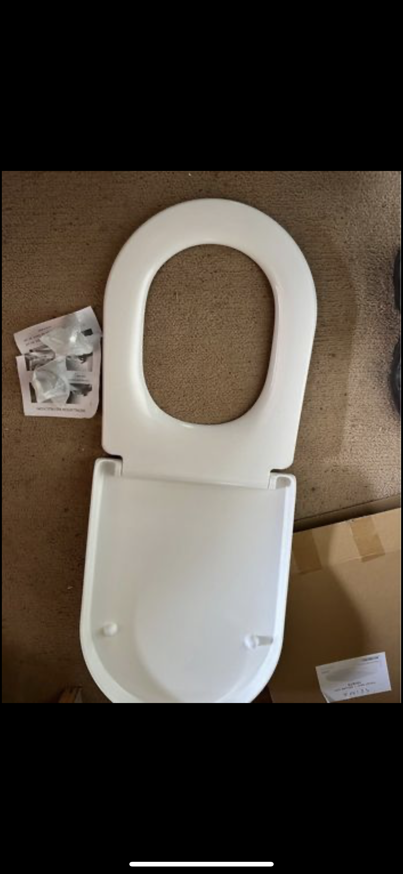 Toilet seat and cover